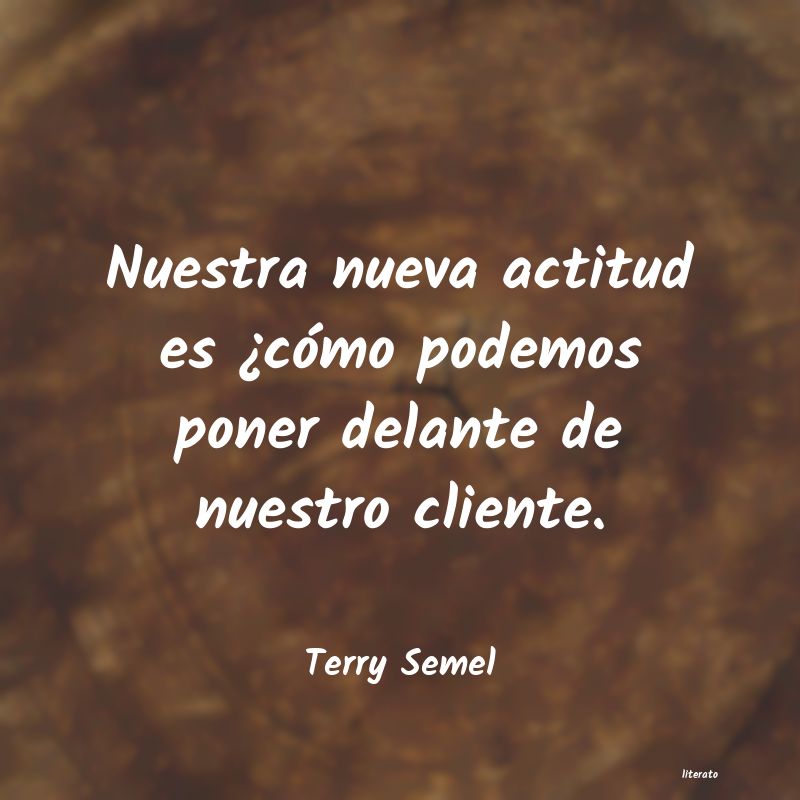 frases de Terry Semel