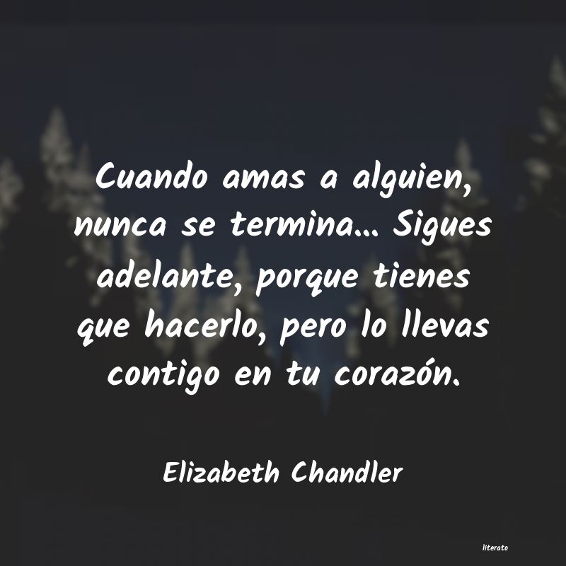 frases de Elizabeth Chandler