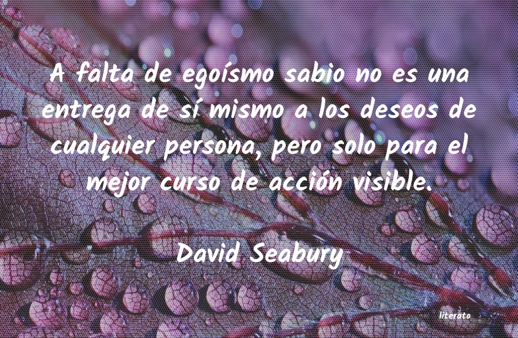 Frases de David Seabury