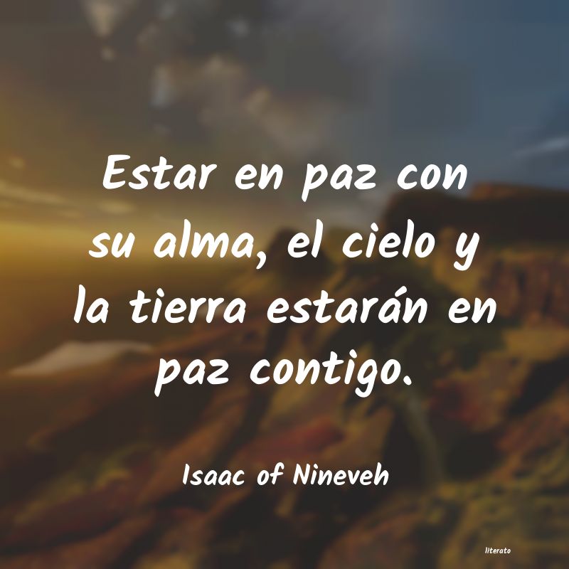 Frases de Isaac of Nineveh