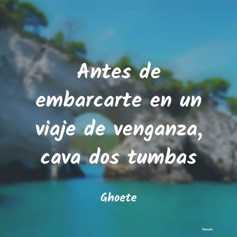 Frases de Ghoete