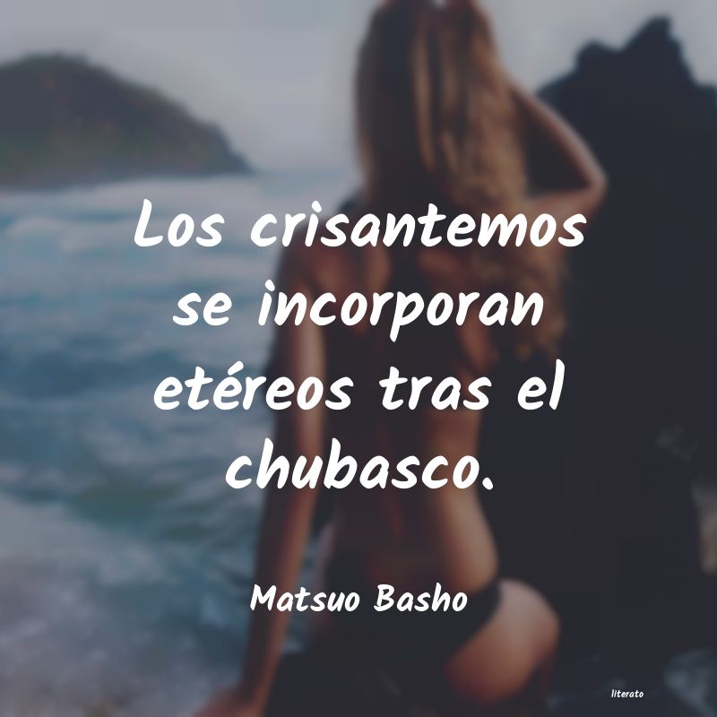 Frases de Matsuo Basho