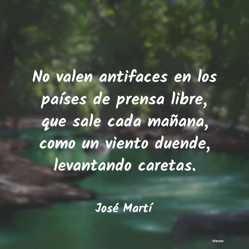 Frases de José Martí