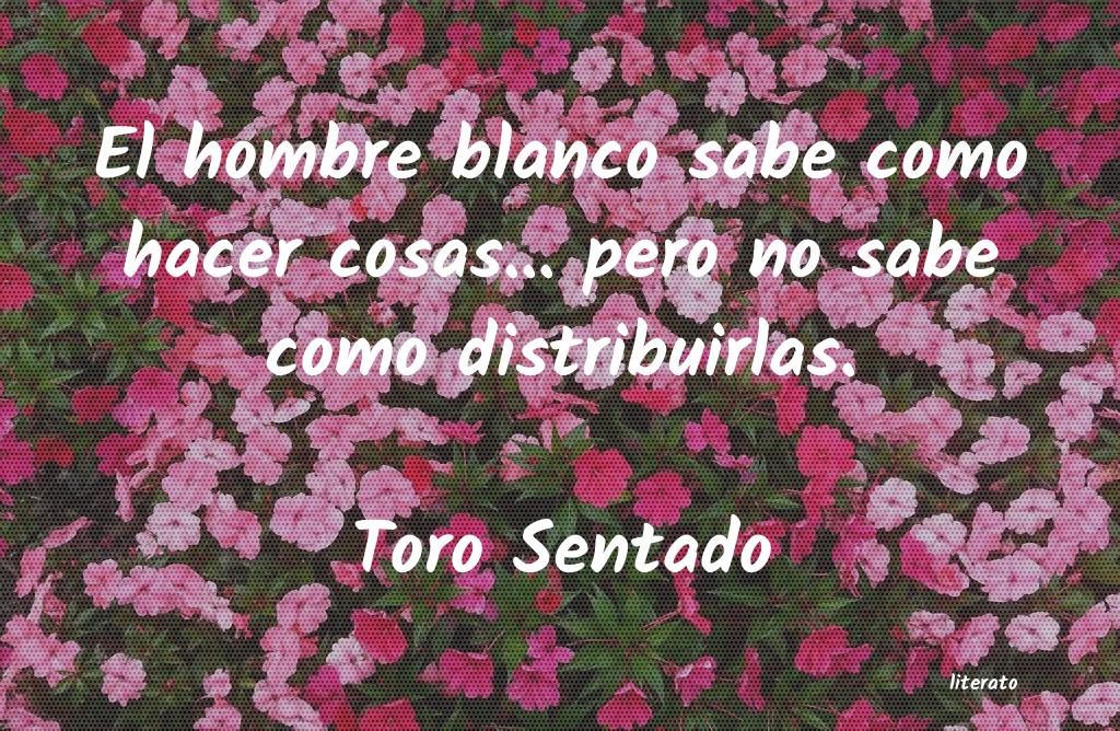 frases de Toro Sentado