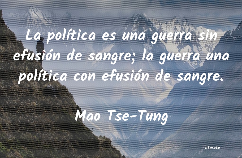 Frases de Mao Tse-Tung