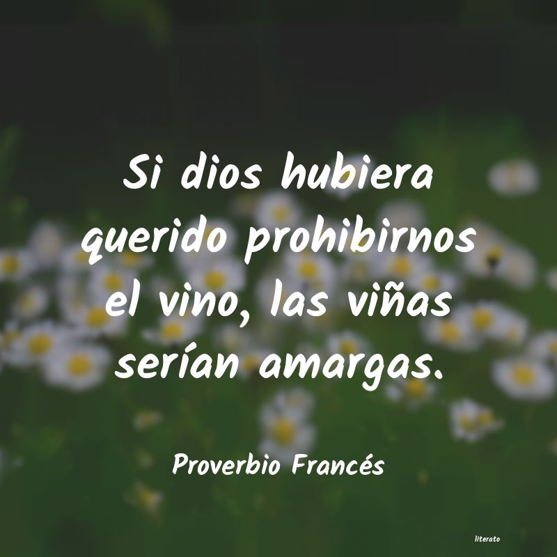 Frases de Proverbio Francés