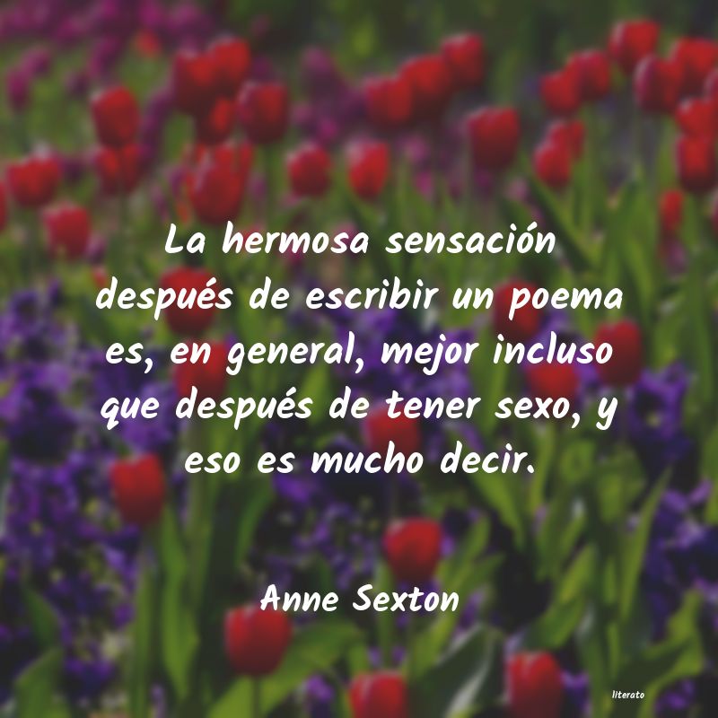 Frases de Anne Sexton