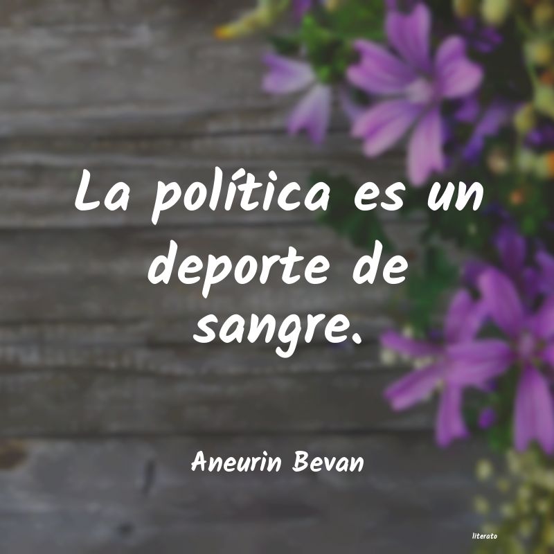 frases de Aneurin Bevan