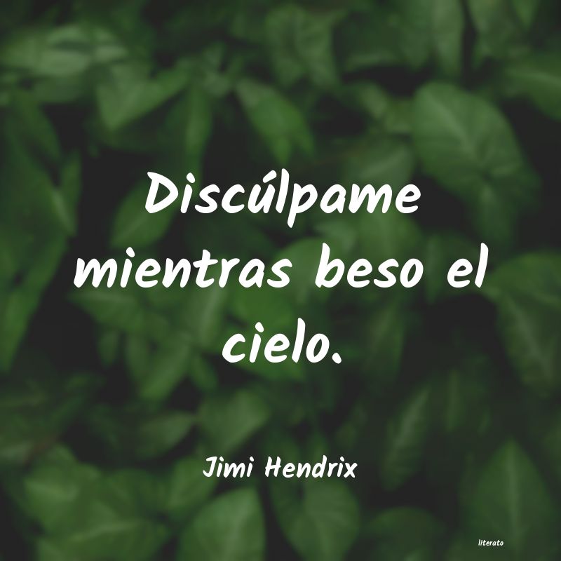 frases de Jimi Hendrix