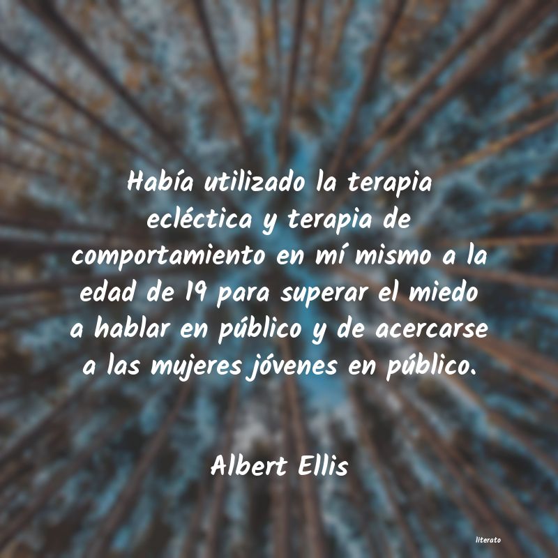 Frases de Albert Ellis