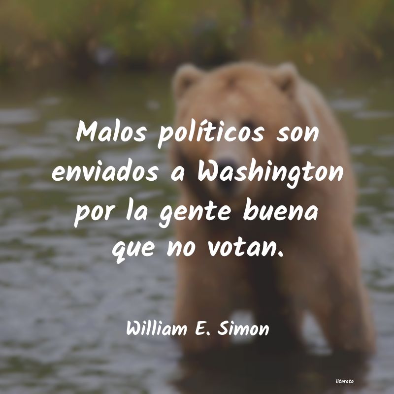 frases de William E. Simon