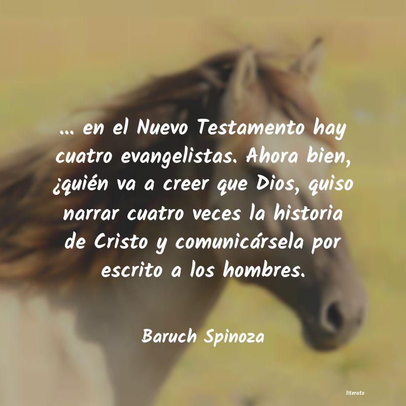 Frases de Baruch Spinoza