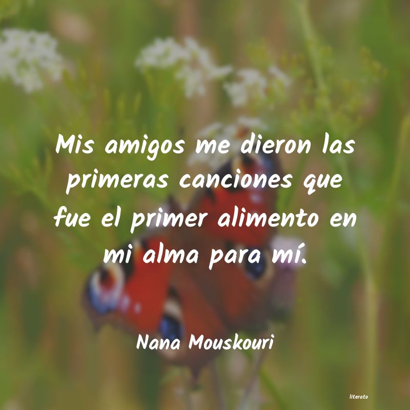 frases de Nana Mouskouri