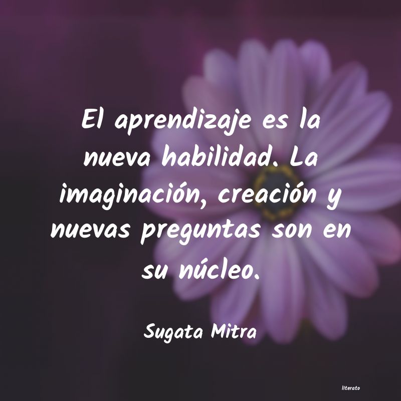 frases de Sugata Mitra