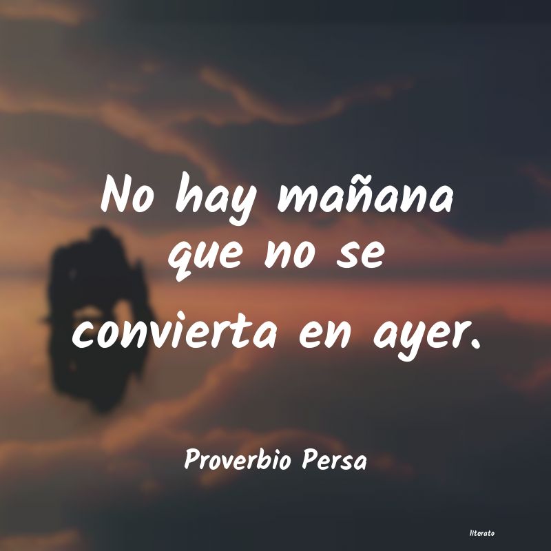 frases de Proverbio Persa