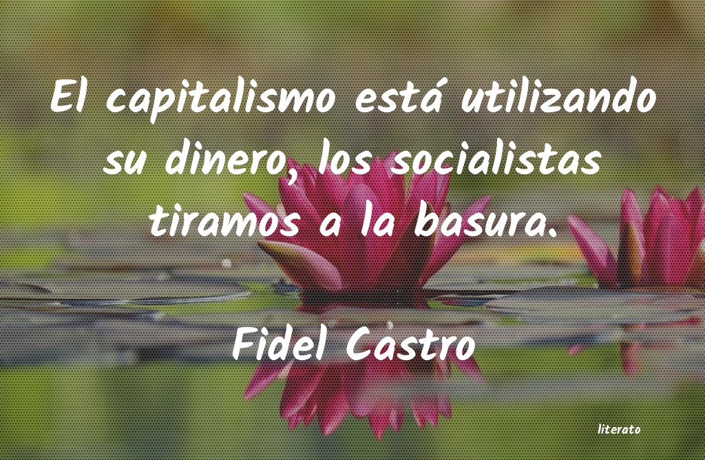 frases de Fidel Castro