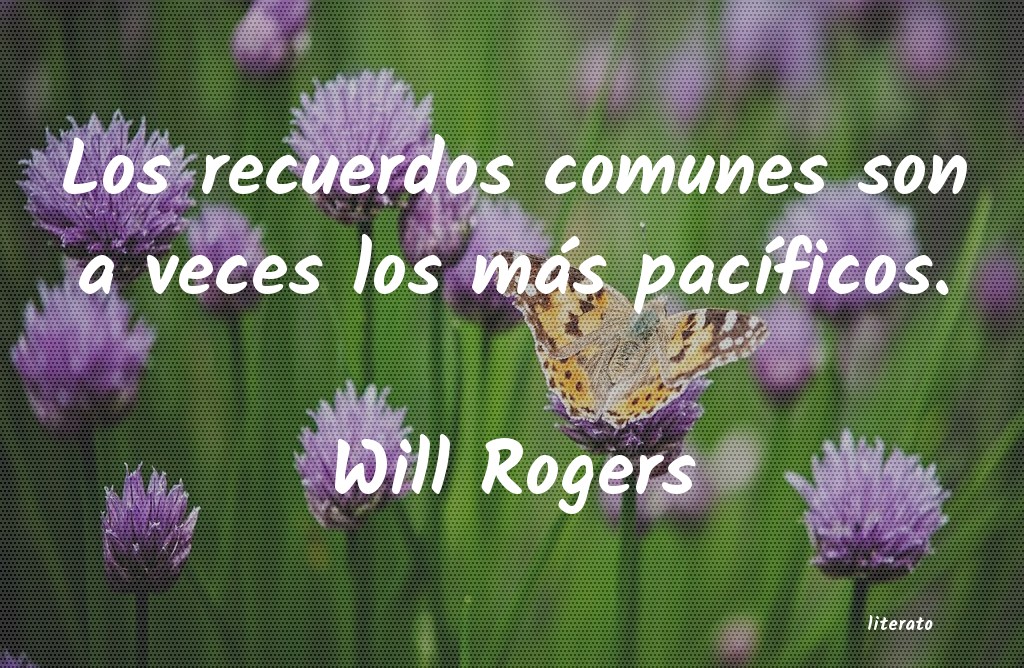 Frases de Will Rogers