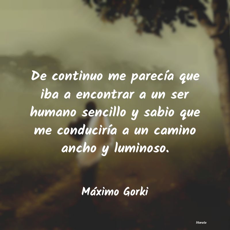 Frases de Máximo Gorki