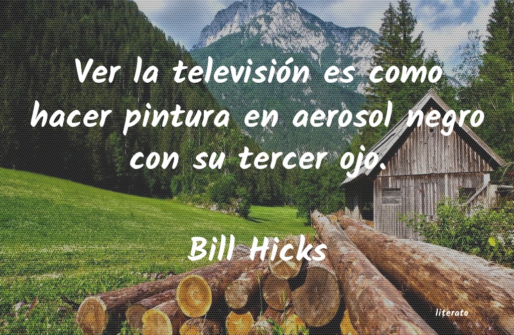 Frases de Bill Hicks