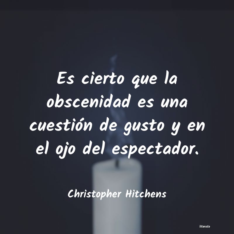 frases de Christopher Hitchens