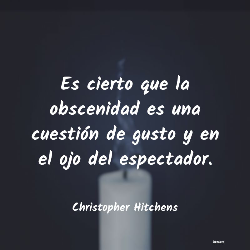 Frases de Christopher Hitchens