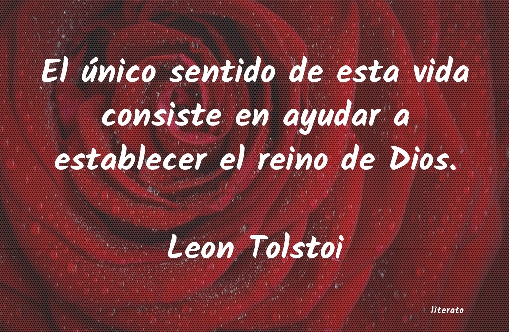 frases de Leon Tolstoi