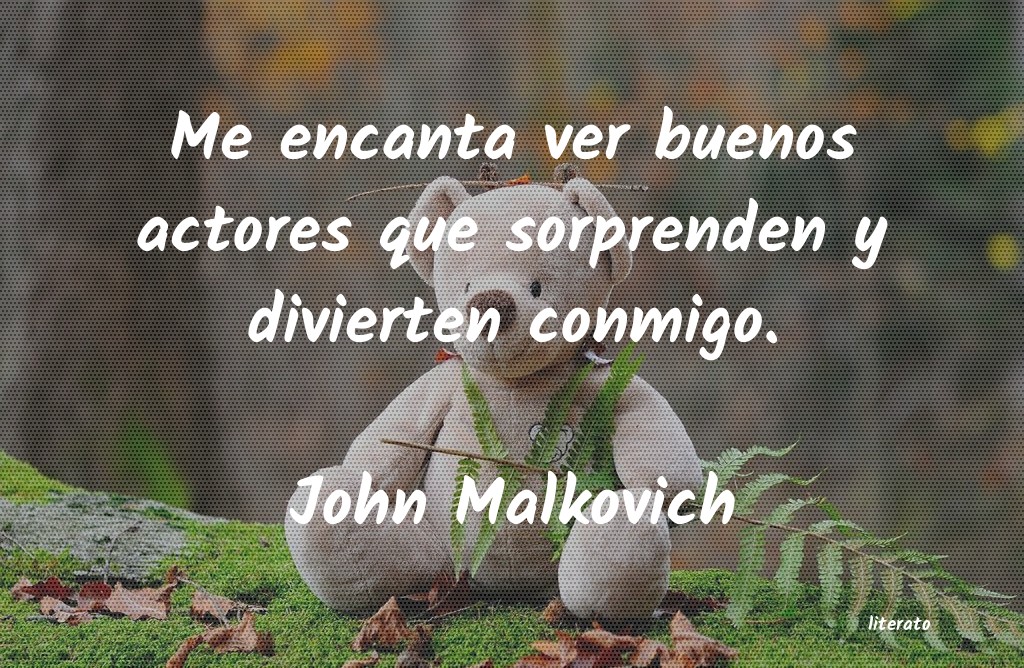 frases de John Malkovich