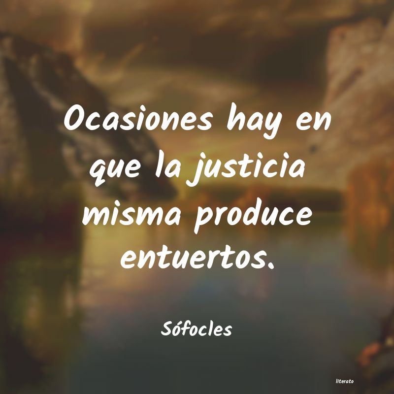 frases de Sófocles
