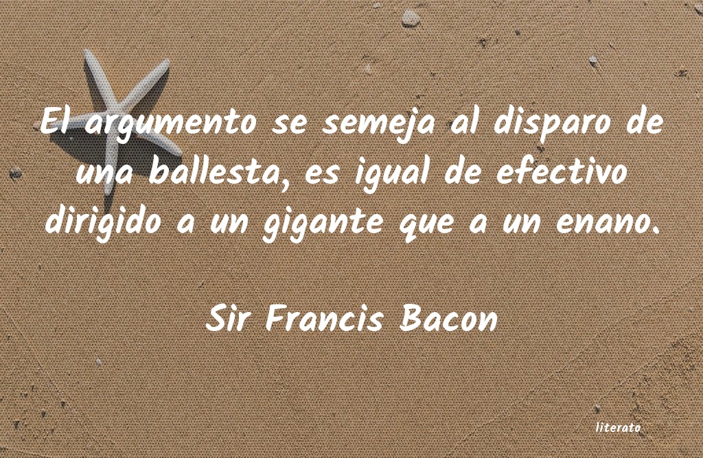 Frases de Sir Francis Bacon