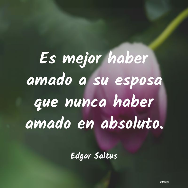 Frases de Edgar Saltus