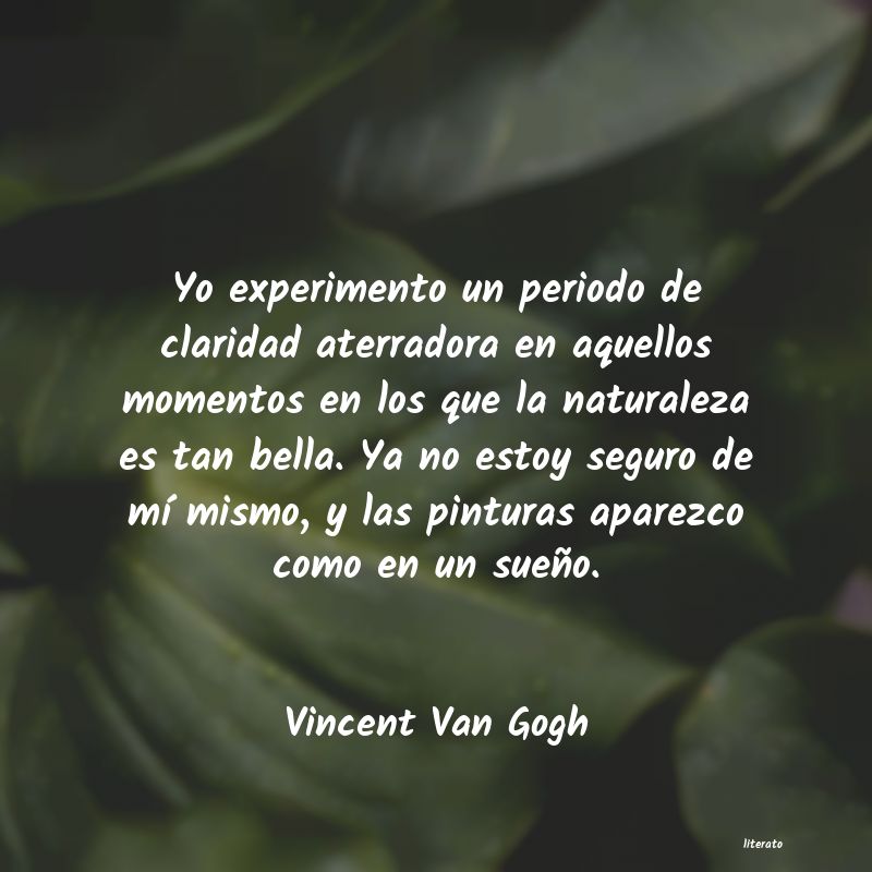 Frases de Vincent Van Gogh