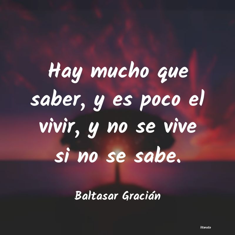 Frases de Baltasar Gracián