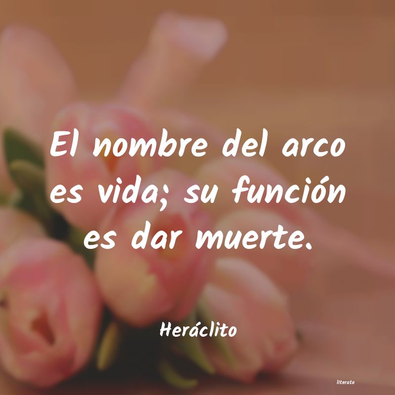 Frases de Heráclito