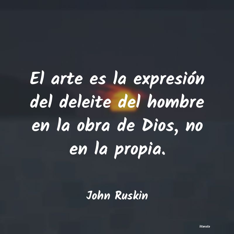 frases de John Ruskin