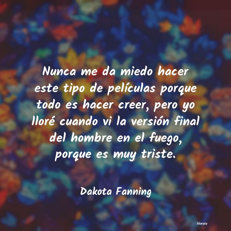frases de Dakota Fanning