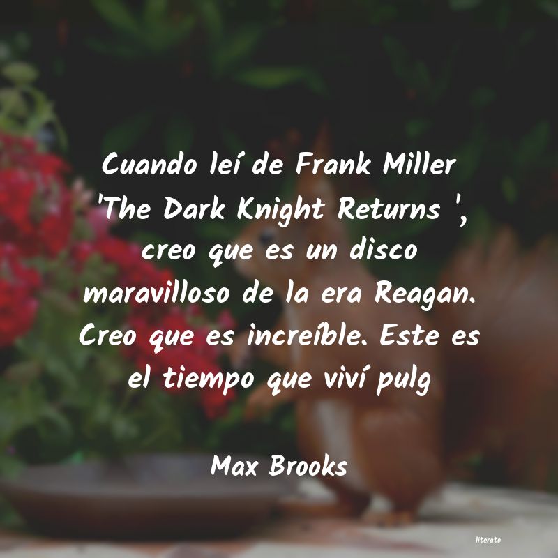 Frases de Max Brooks