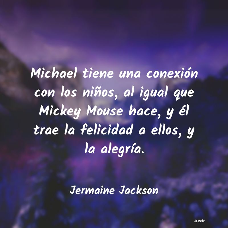 frases de Jermaine Jackson