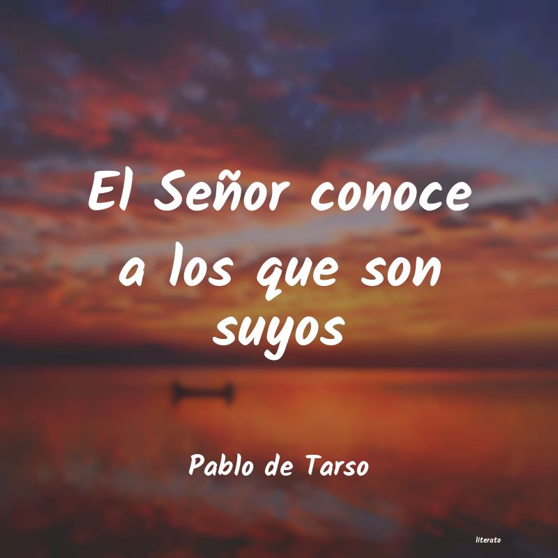 Frases de Pablo de Tarso