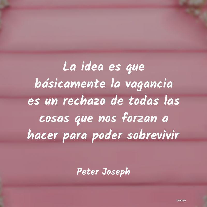 frases de Peter Joseph