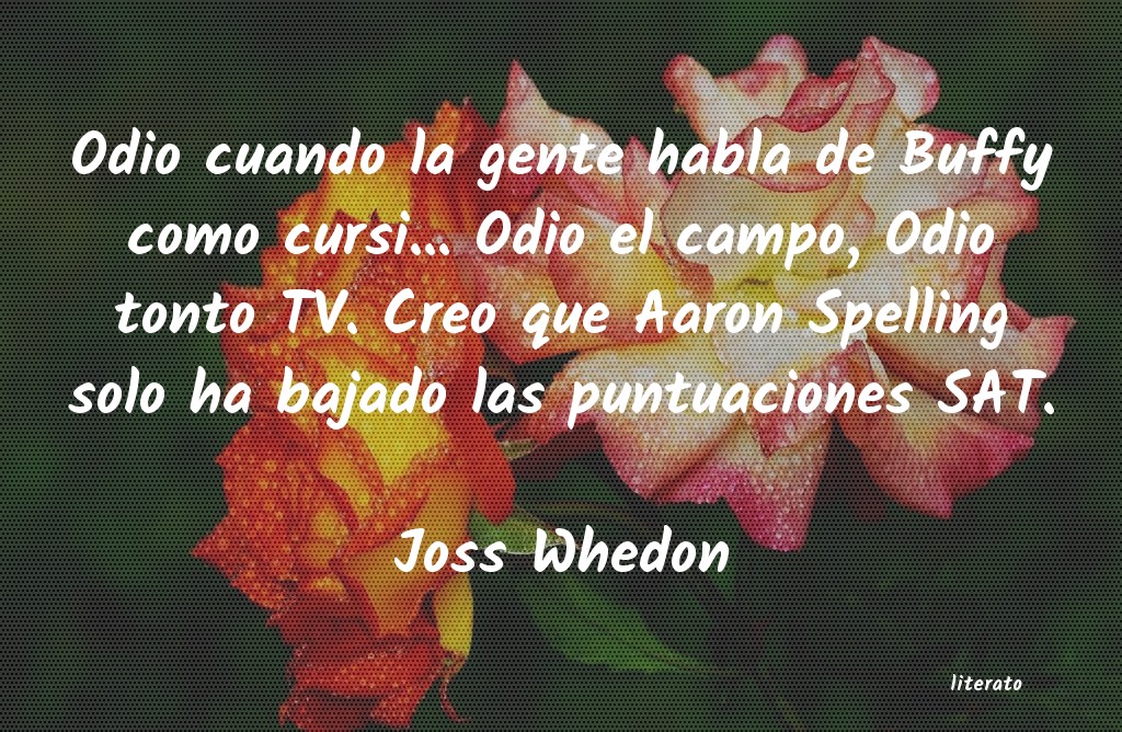frases de Joss Whedon