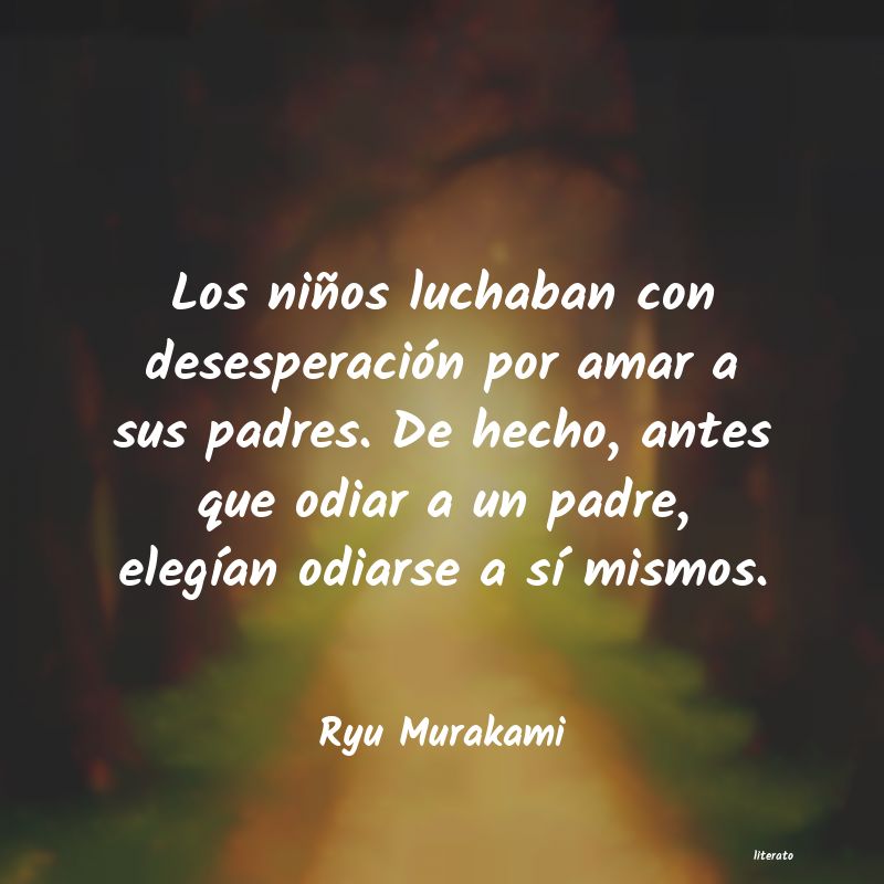 Frases de Ryu Murakami