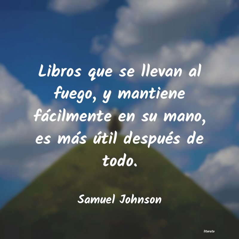 Frases de Samuel Johnson