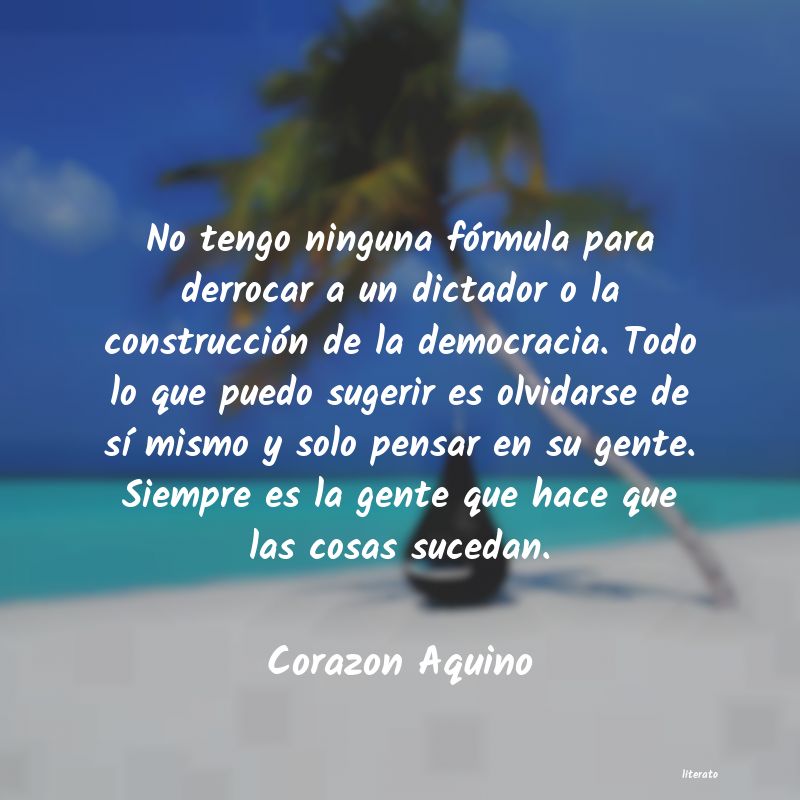 Frases de Corazon Aquino