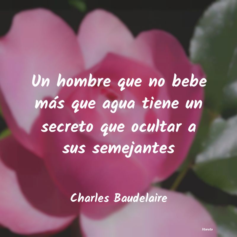 frases de Charles Baudelaire