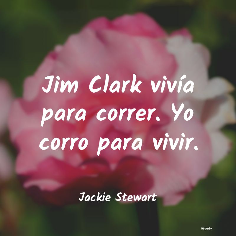 frases de Jackie Stewart