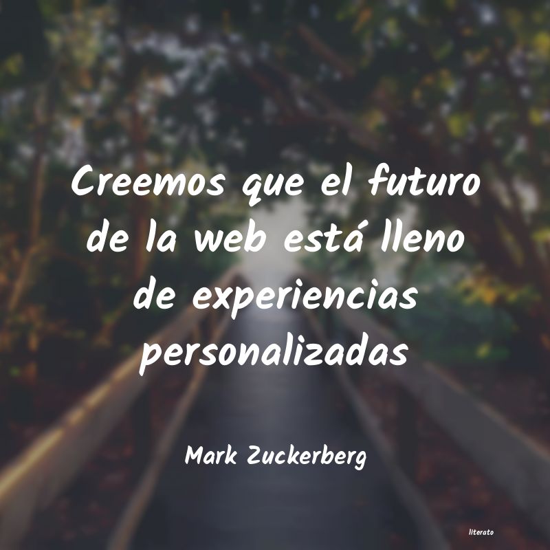 frases de Mark Zuckerberg