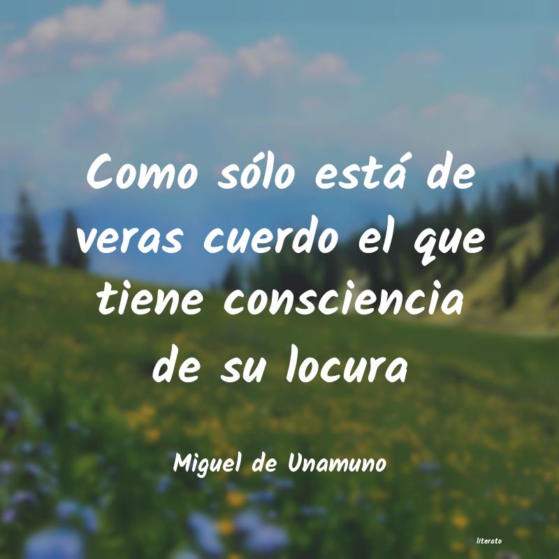 Frases de Miguel de Unamuno