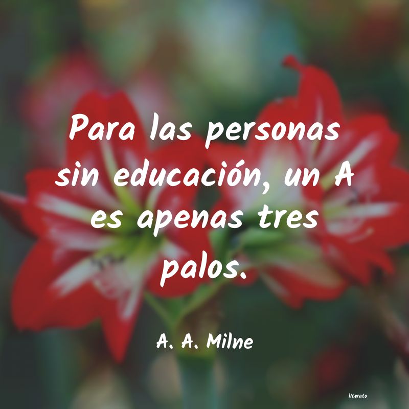 Frases de A. A. Milne