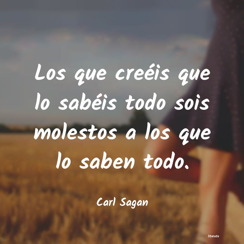 Frases de Carl Sagan