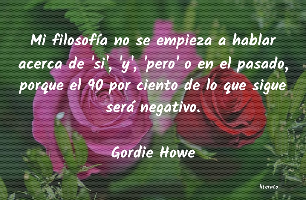 frases de Gordie Howe